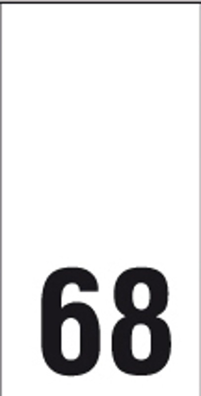 Velikostní štítek 68
