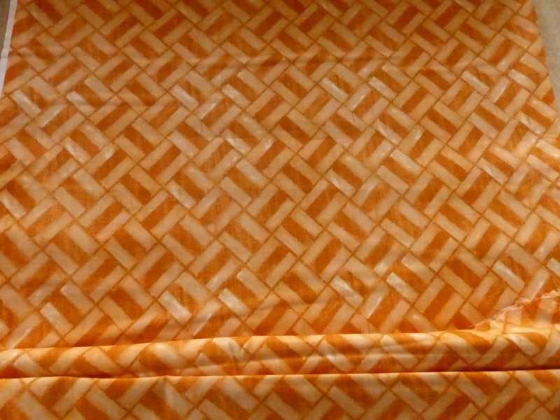Plátno MMF Edges - Skládanka Grid Orange